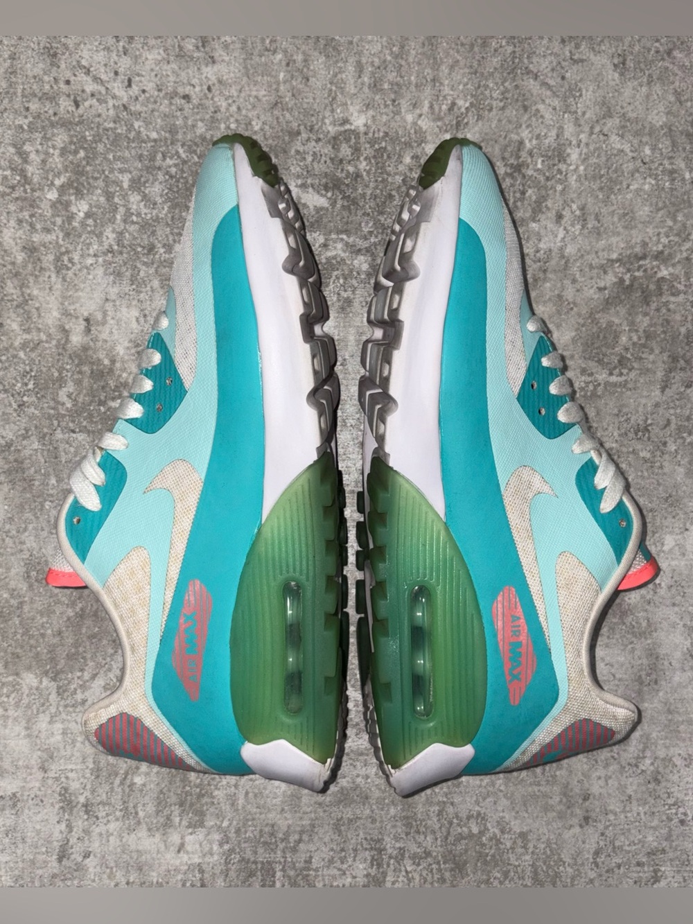 Nike Air Max 90 Ultra Breathe Retro-Lava Glow Sneakers - Picture 5 of 11